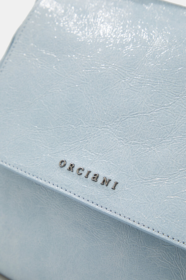 BLUE LEATHER BAG 7