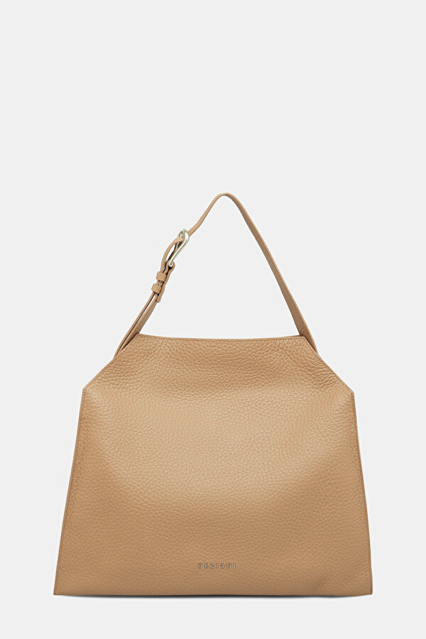 CAMEL LEATHER BAG