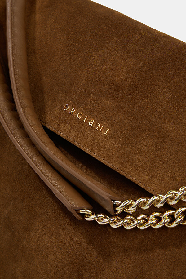 BROWN LEATHER BAG 6