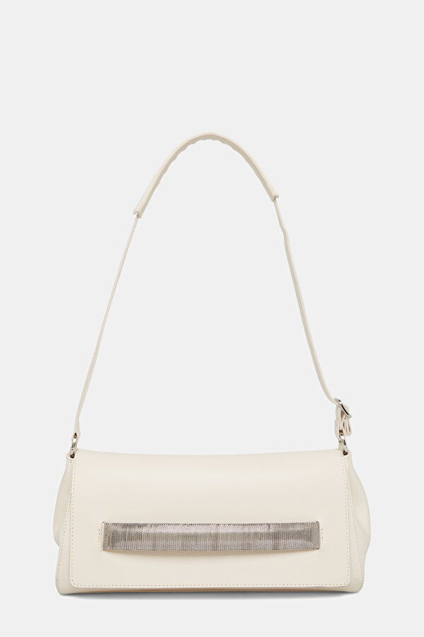 ECRU LEATHER BAG 2