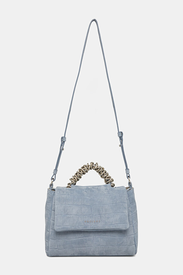 BLUE LEATHER BAG 2