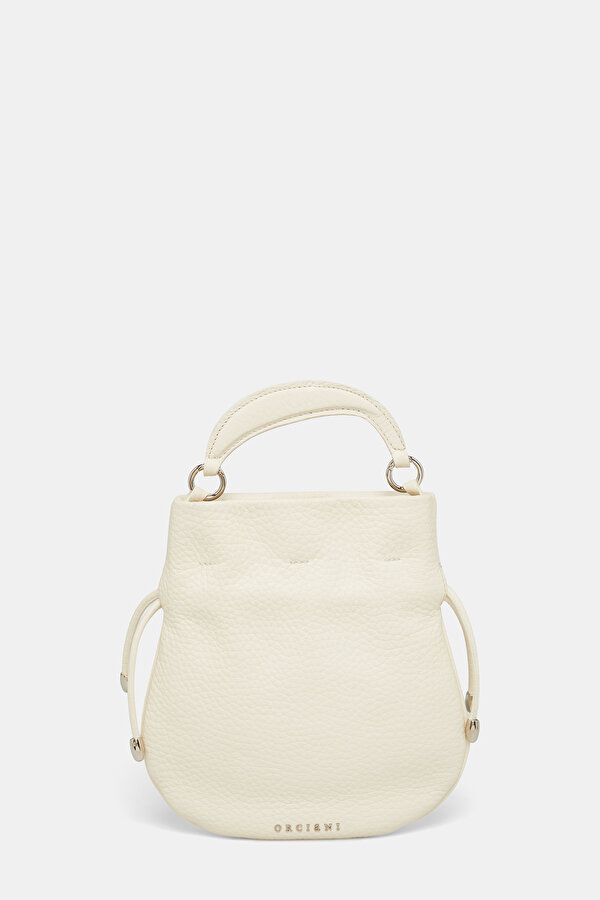 ECRU LEATHER BAG