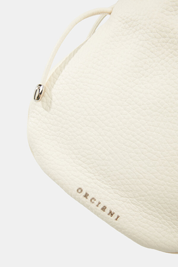 ECRU LEATHER BAG 7