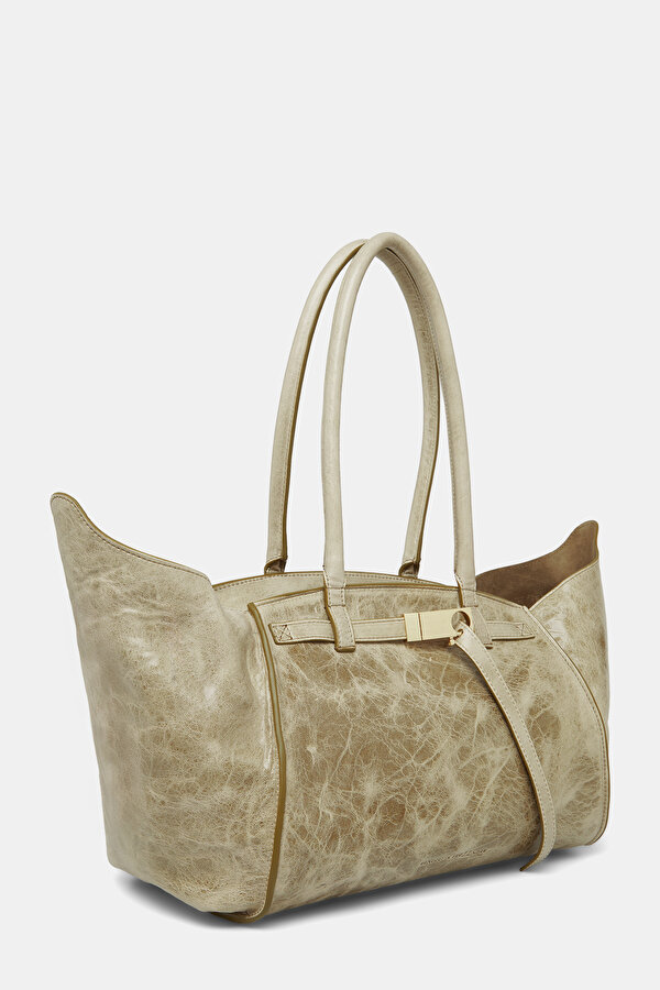 GREEN LEATHER BAG 2