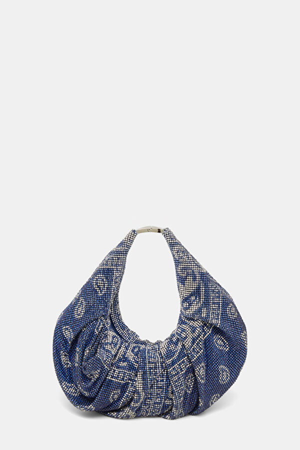 SILVER JEWELLED BAG 6