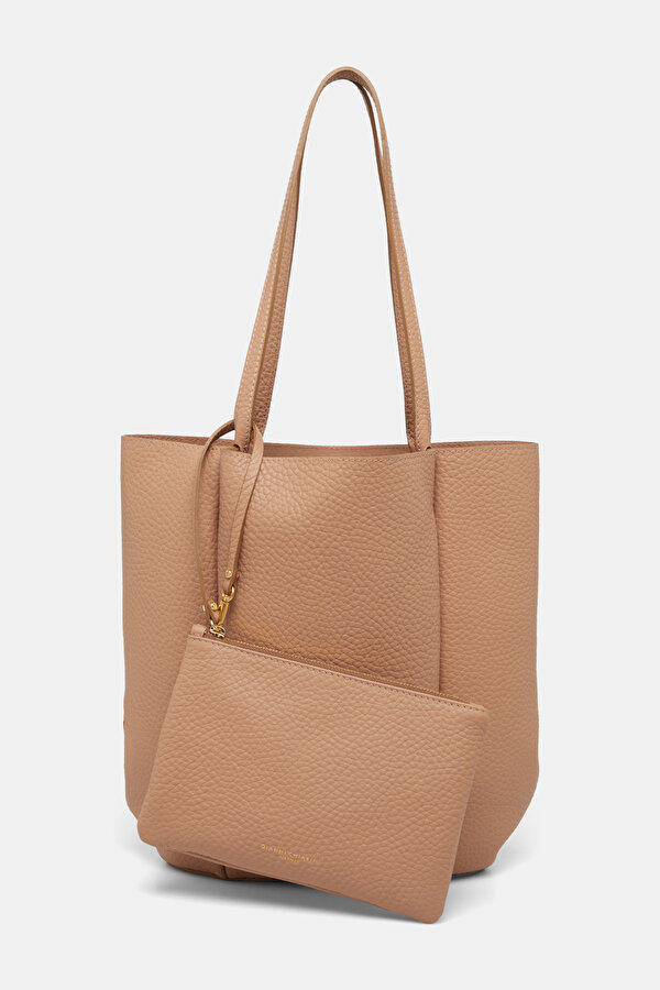 CAMEL LEATHER BAG 2