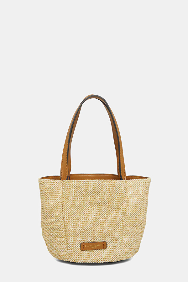 TAN LEATHER BAG