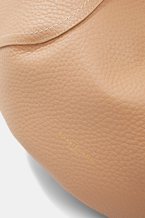 CAMEL LEATHER BAG 6