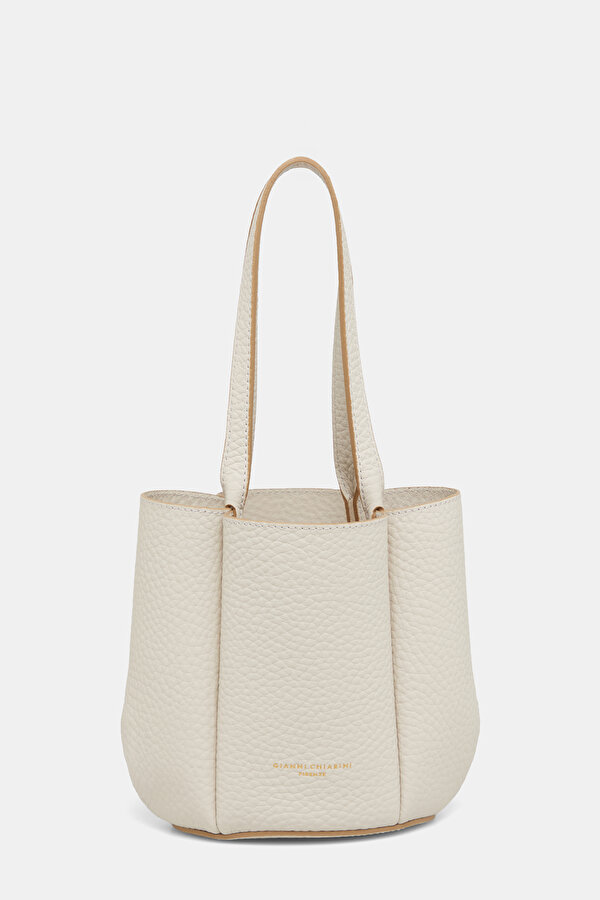 ECRU LEATHER BAG