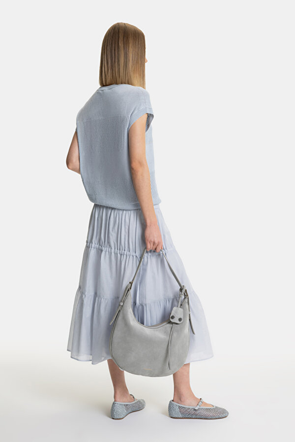 BLUE BASIC / ROUND NECKLINE TRICOT 6