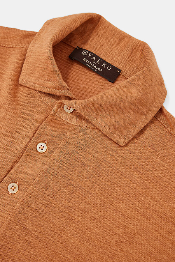 POLO YAKALI KISA KOL KETEN T-SHIRT 6