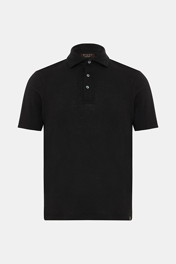 POLO YAKALI KISA KOL KETEN T-SHIRT