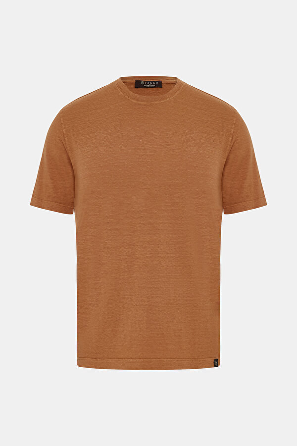 ORANGE BICYCLE COLLAR SHORT SLEEVE TSHIRT