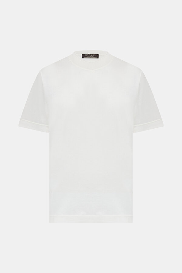WHITE BICYCLE COLLAR SHORT SLEEVE TSHIRT 6