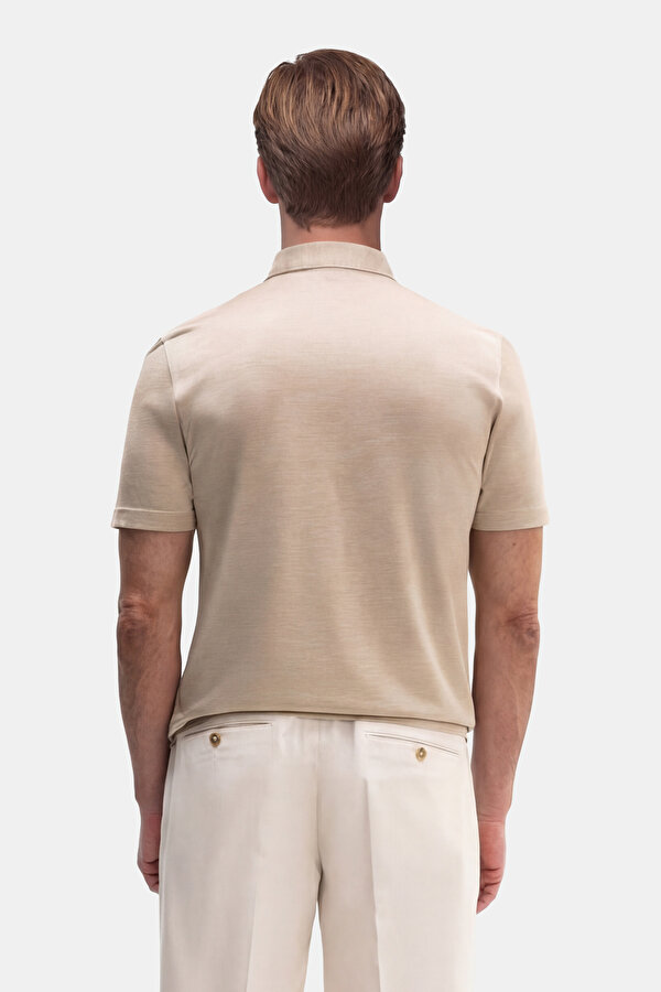 POLO YAKALI KISA KOL İPEK TSHIRT 2