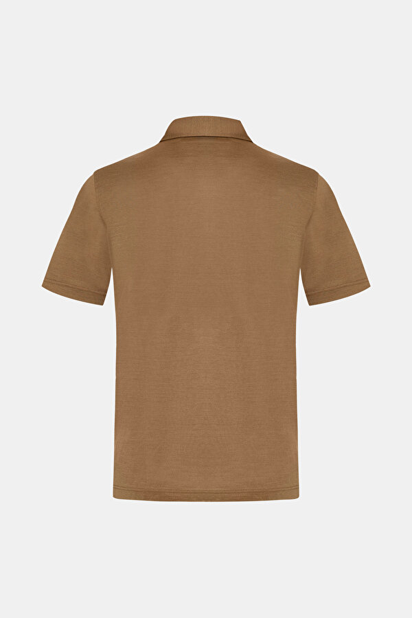 POLO YAKALI KISA KOL İPEK TSHIRT 6