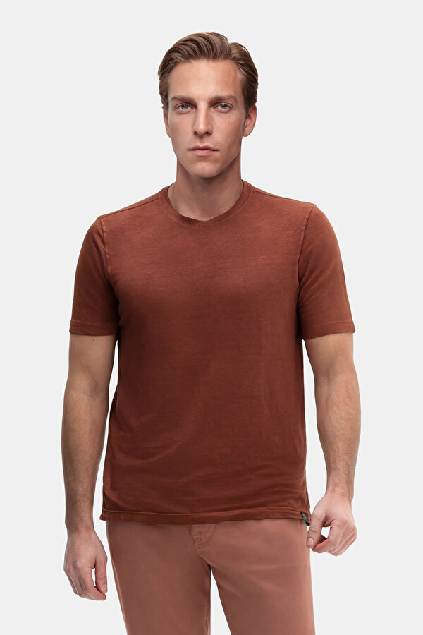 BRICK BICYCLE COLLAR SHORT SLEEVE TSHIRT
