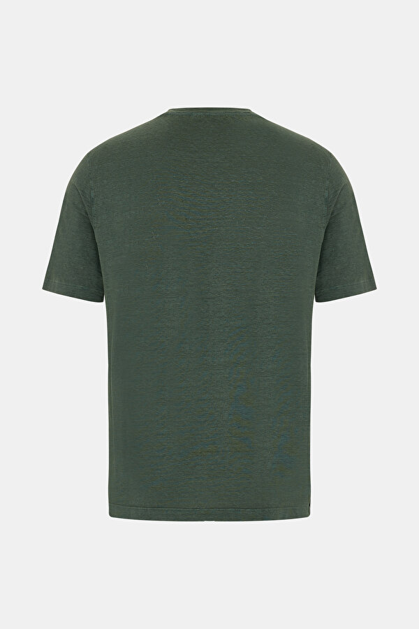 DARK GREEN BICYCLE COLLAR SHORT SLEEVE TSHIRT 2