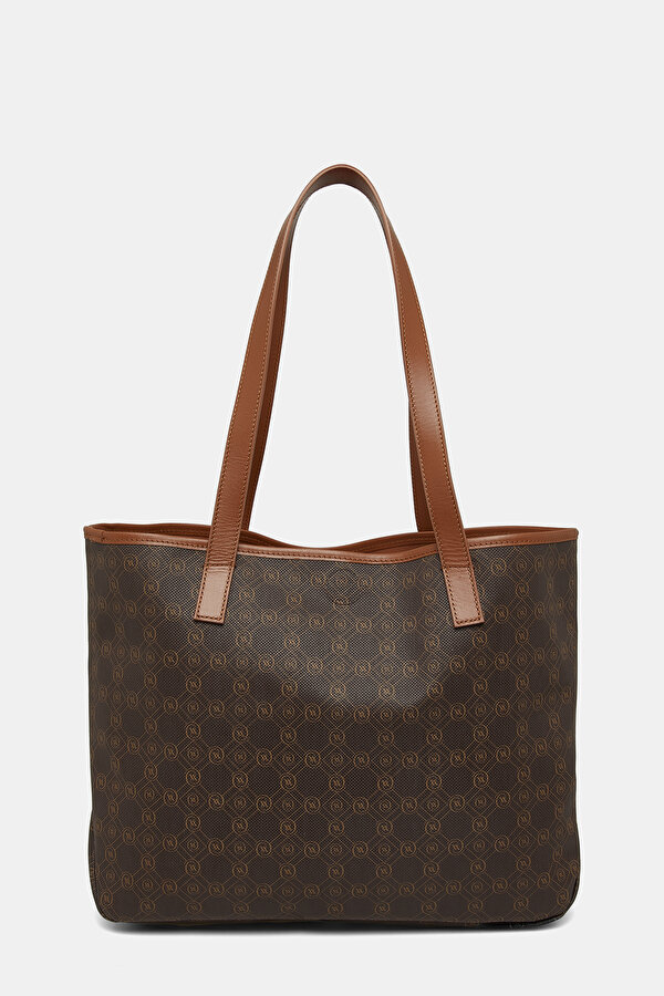 TAN MONOGRAM BAG