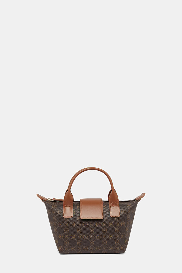 TAN MONOGRAM BAG
