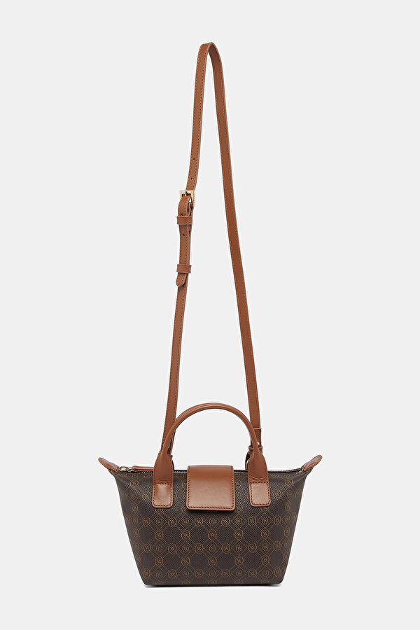 TAN MONOGRAM BAG 2