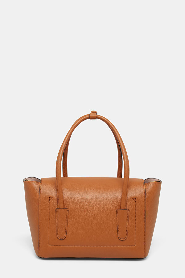 ORANGE LEATHER BAG 7