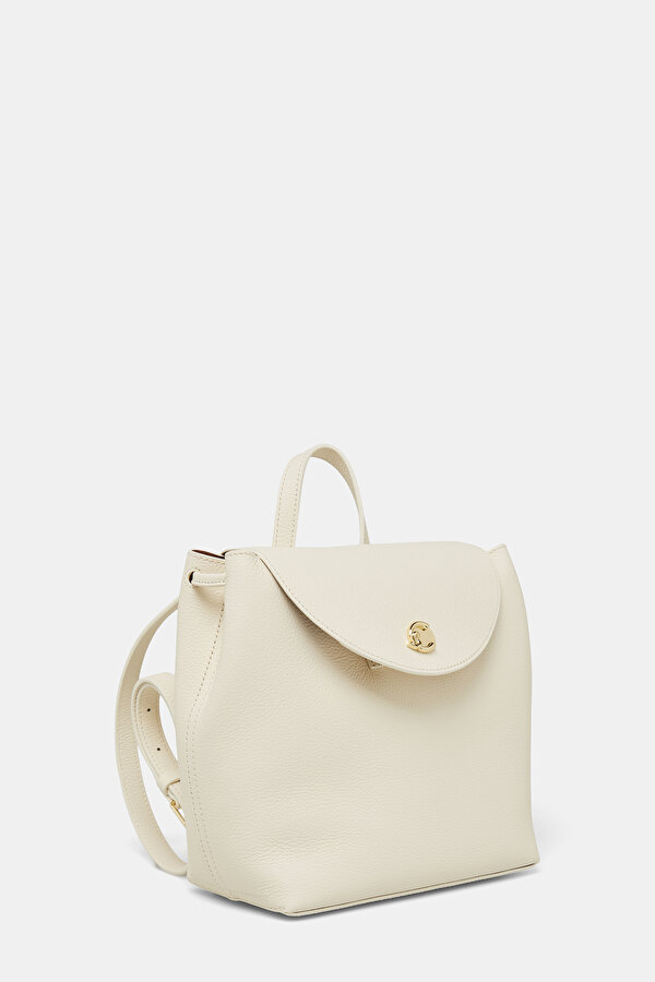ECRU LEATHER BAG 2