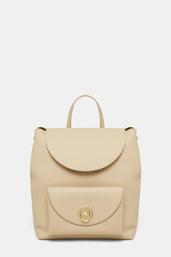 BEIGE LEATHER BAG