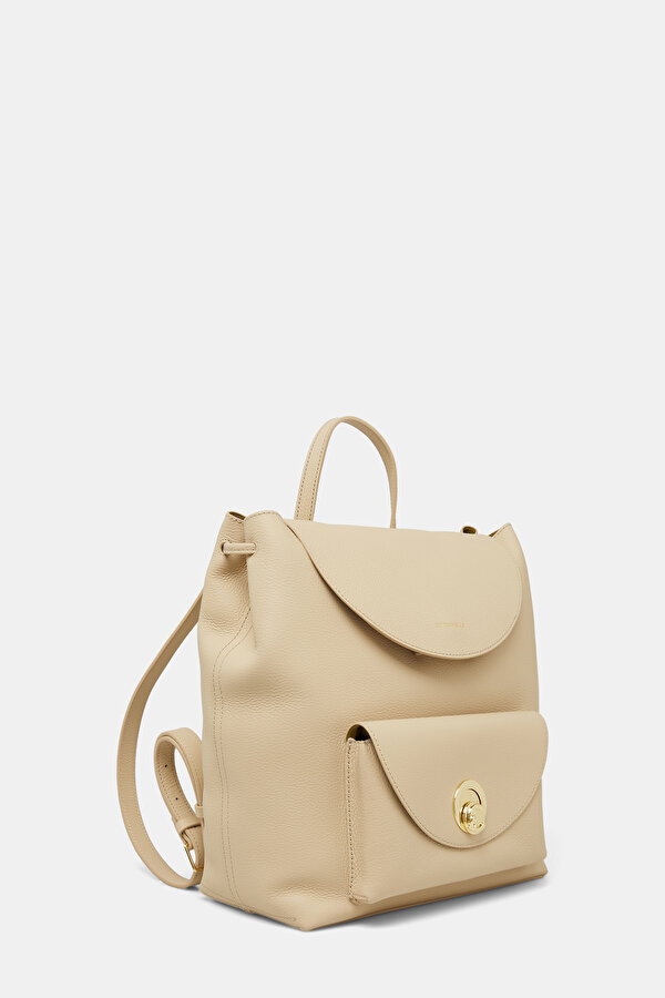 BEIGE LEATHER BAG 2