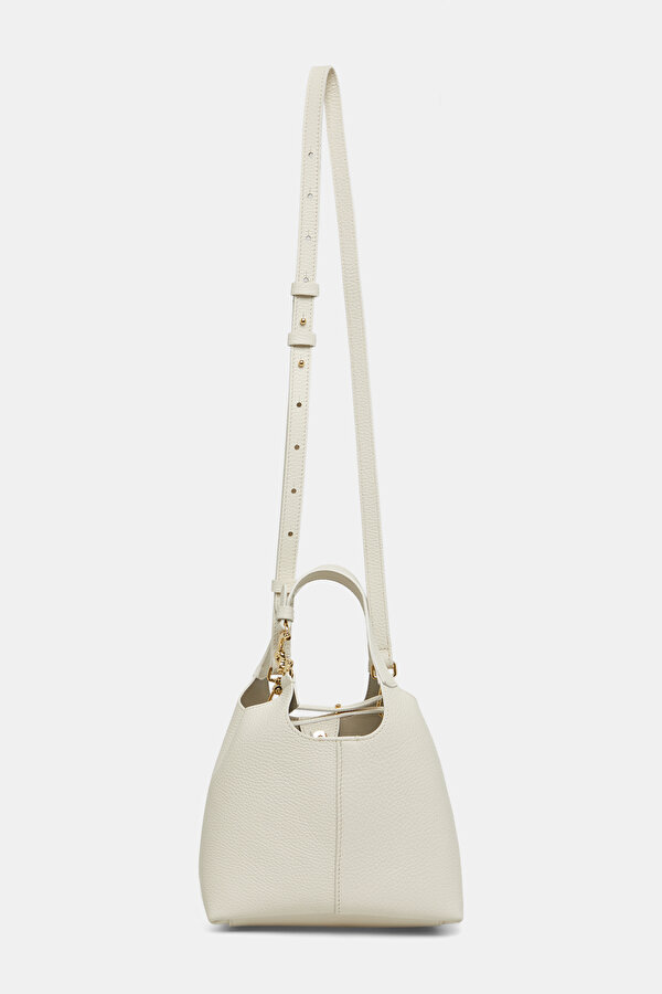 ECRU LEATHER BAG 2