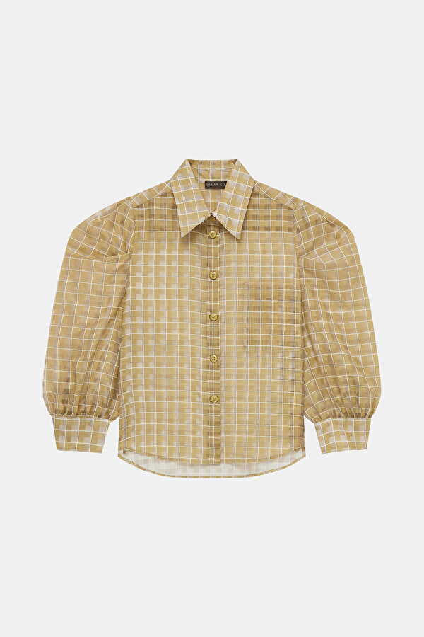 BLUE 3/4 SLEEVES SHIRT 6