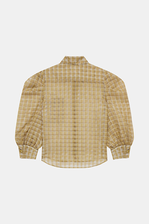 BLUE 3/4 SLEEVES SHIRT 7