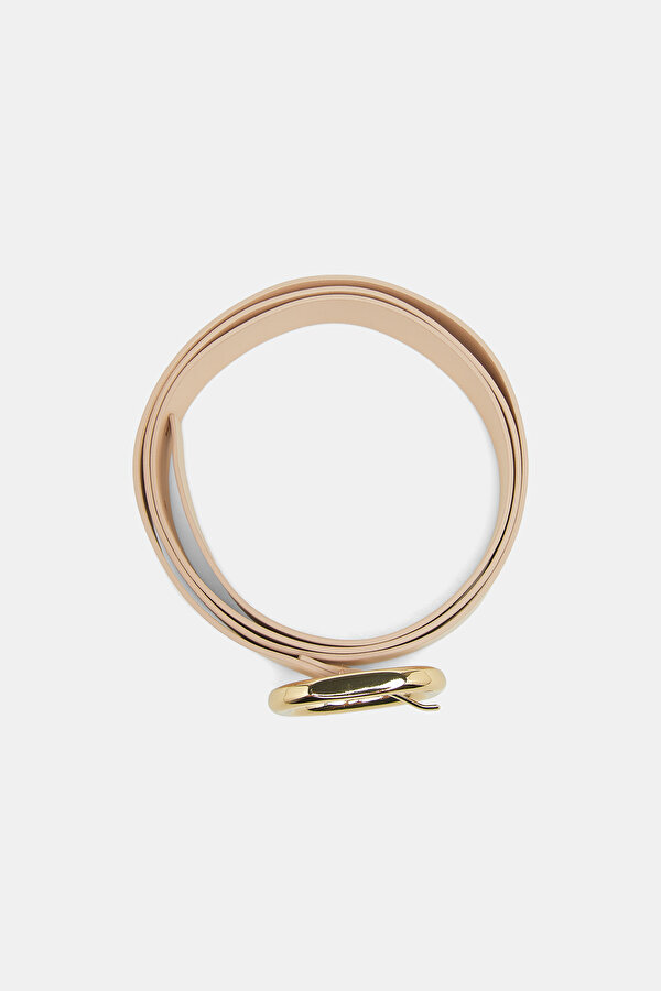 BEIGE LEATHER BELT 2