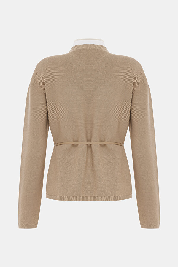 MINK UPRIGHT COLLAR TRICOT 2