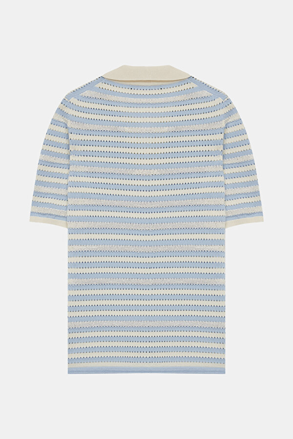 WHITE POLO NECK TRICOT 2