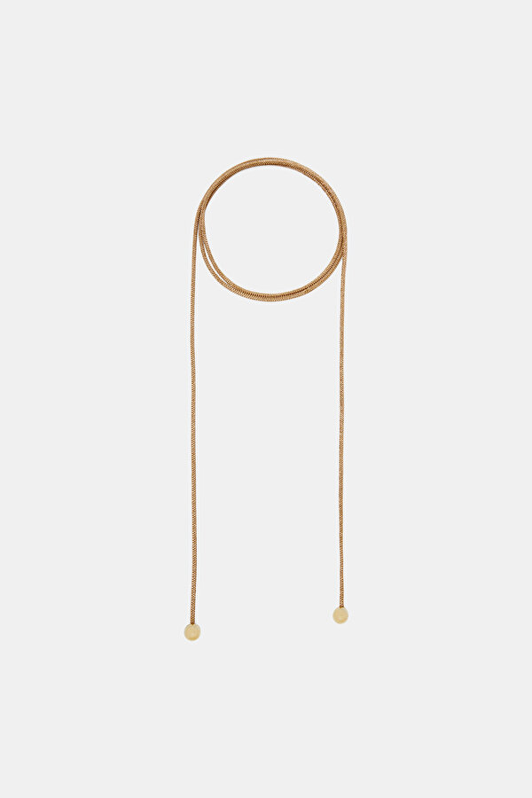 BEIGE NECKLACE