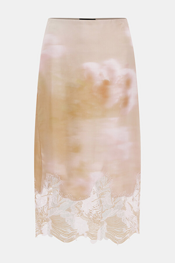 BEIGE MIDI SKIRT 7