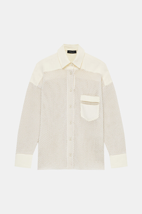 ECRU LONG SLEEVE SHIRT 7