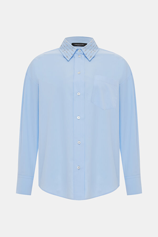 BLUE LONG SLEEVE SHIRT