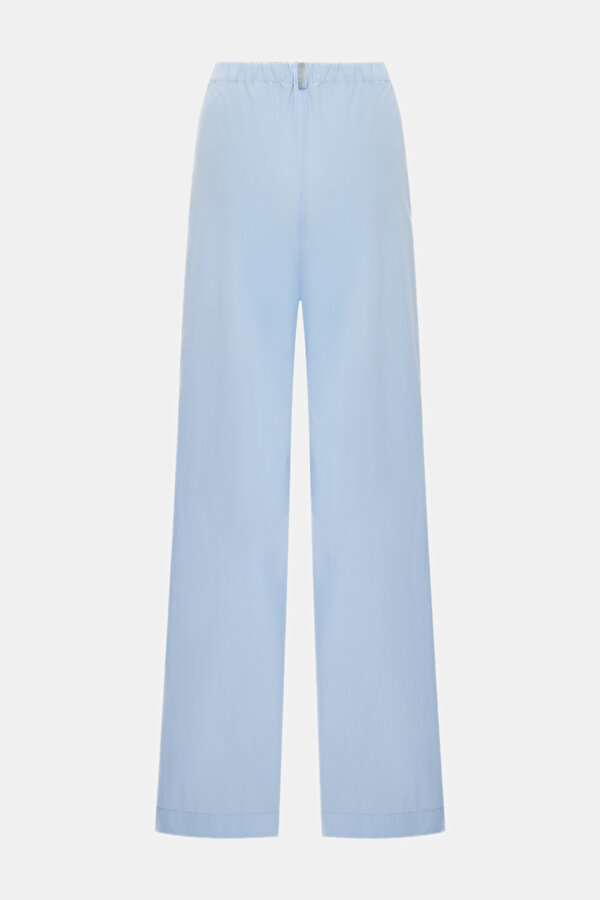 BLUE WIDE LEG TROUSERS 6