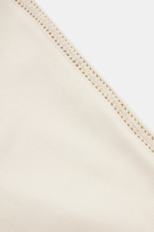 ECRU BASIC / ROUND NECKLINE SHORT SLEEVE TSHIRT 7