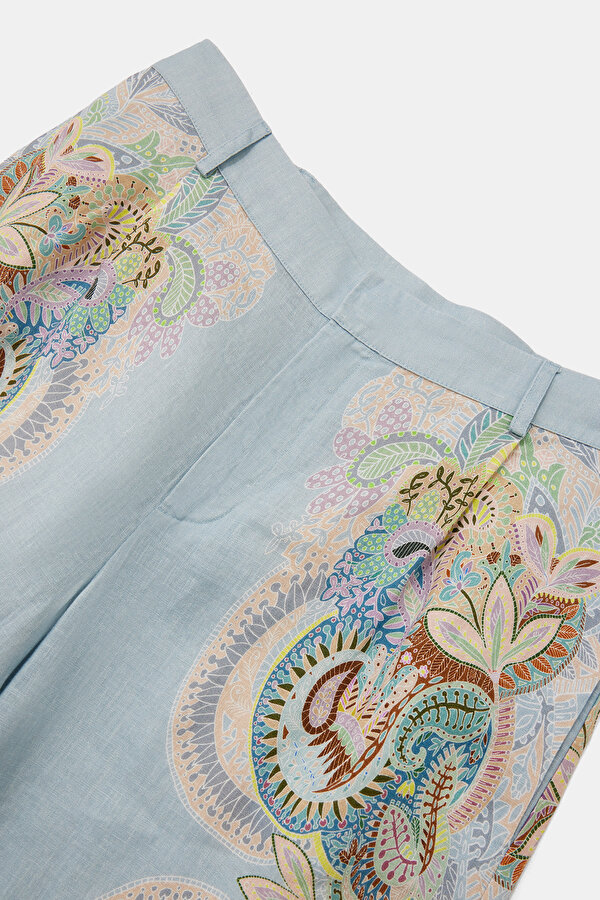 MULTICOLOR DESIGN FILLED TROUSERS 6