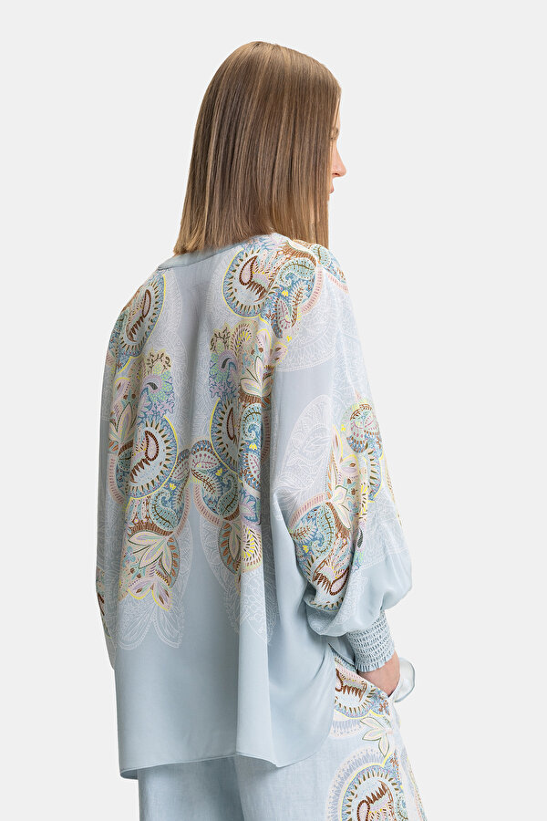 MULTICOLOR LONG SLEEVE BLOUSE 2
