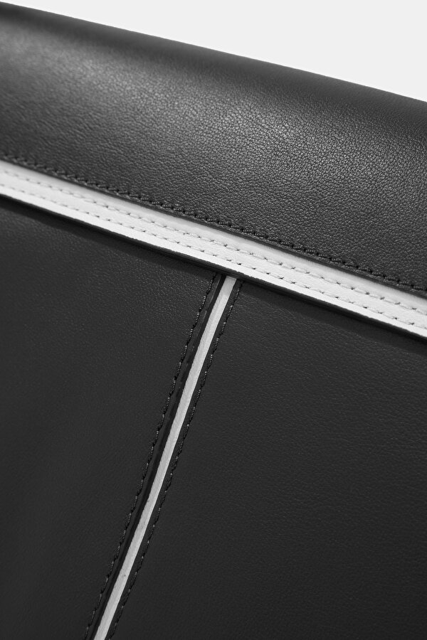 ECRU LEATHER BAG 6