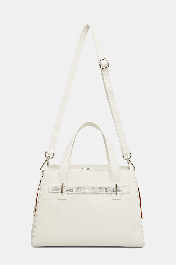 ECRU LEATHER BAG 2
