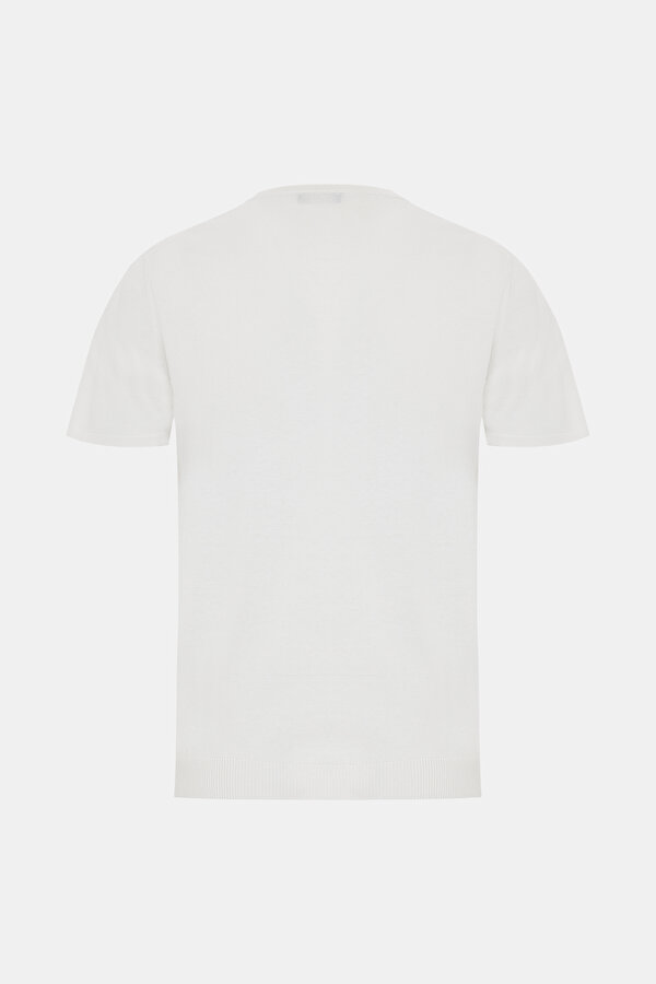 BİSİKLET YAKALI KISA KOL KOTON KREP TRİKO TSHIRT 7