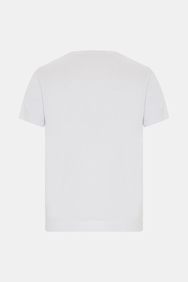 V YAKALI KISA KOL T-SHIRT 2