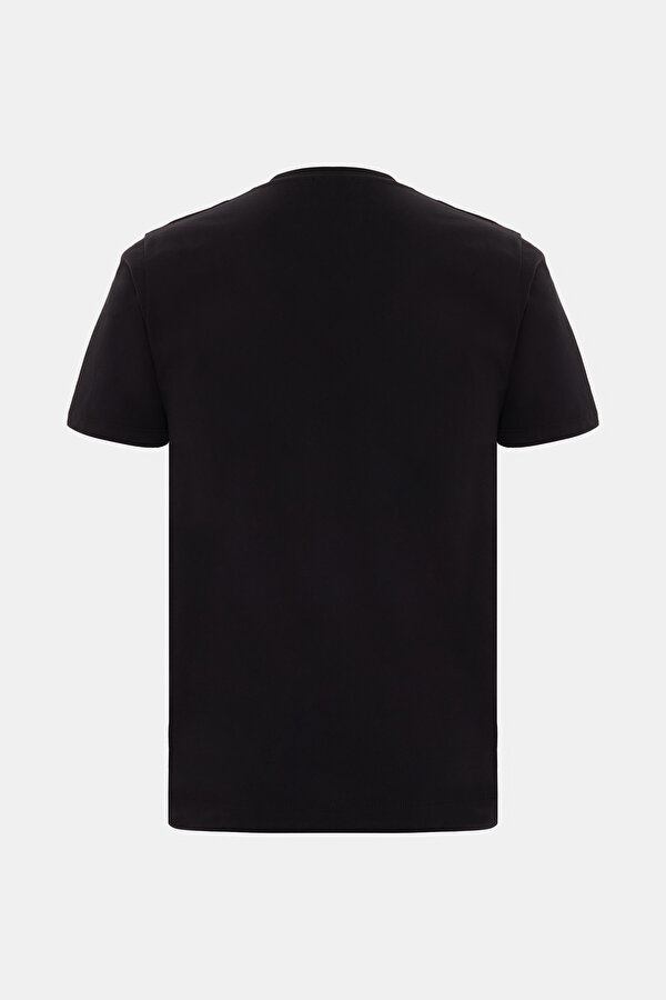 V YAKALI KISA KOL T-SHIRT 2