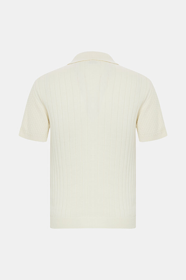 POLO YAKA KISA KOL JAKARLI TRİKO TSHIRT 7