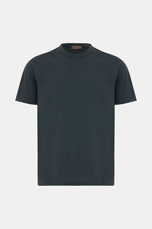 BLACK BICYCLE COLLAR SHORT SLEEVE TSHIRT